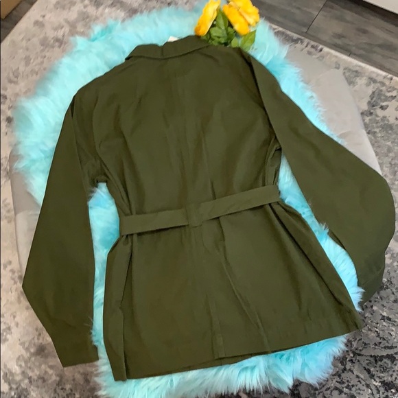 NEW! Green Utility Jacket XS - Picture 5 of 6